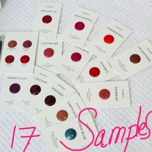 Byredo - Set of 17 Lipstick Samples - 17 Different Colors - NWT